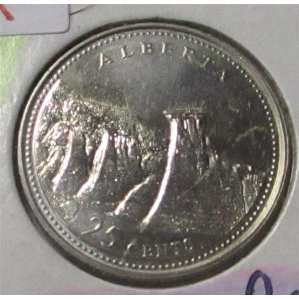 1992 CH/BU CANADA ALBERTA BAD LANDS QUARTER