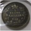 Image 1 : 1912 CANADA KING GEORGE V SILVER FIVE CENT