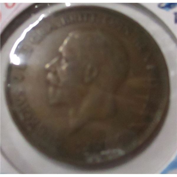 1936 KING GEORGE VI LARGE PENNY TOKEN