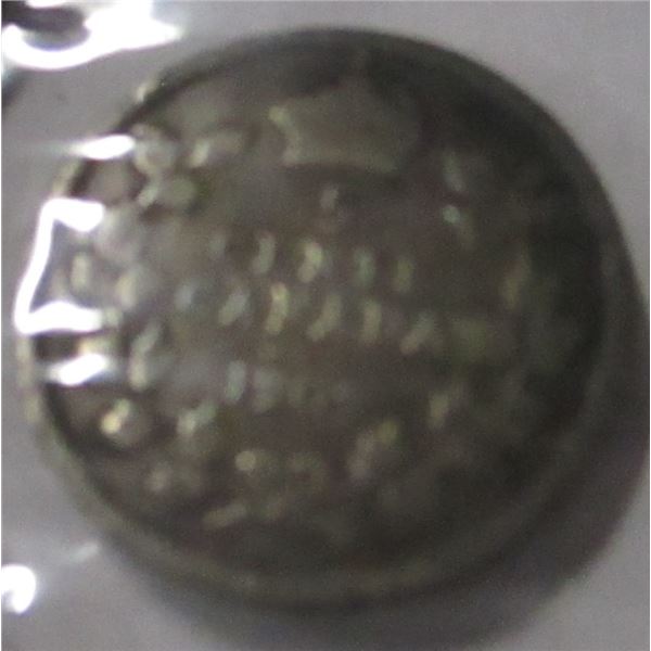 1909 CANADA KING EDWARD VII SILVER FIVE CENT