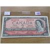 Image 3 : 1954 LEGAL TENDER BANK OF CANADA $2 BILL