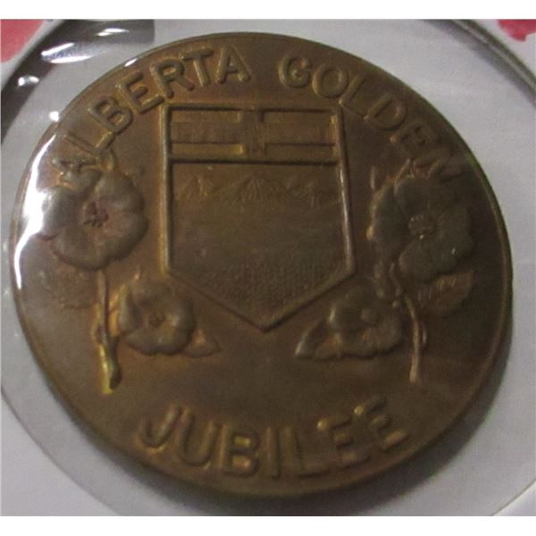 1905 - 1955 ALBERTA GOLDEN JUBILEE PENNY TOKEN