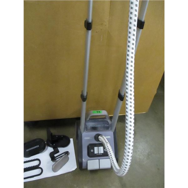 LIKE NEW:  ROWENTA CLOTHING STEAMER C/W ACCESSORIES