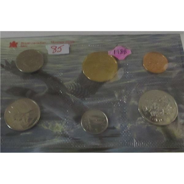 1988 PROOF CANADA MINT SEALED COIN SET