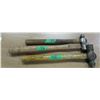 Image 1 : 2 BALL PEN HAMMERS, EXTRA HANDLE