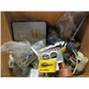 Image 1 : BOX C/W ASSORTED TOOLS & ACCESSORIES