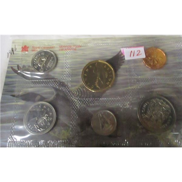 1996 PROOF CANADA MINT SEALED COIN SET
