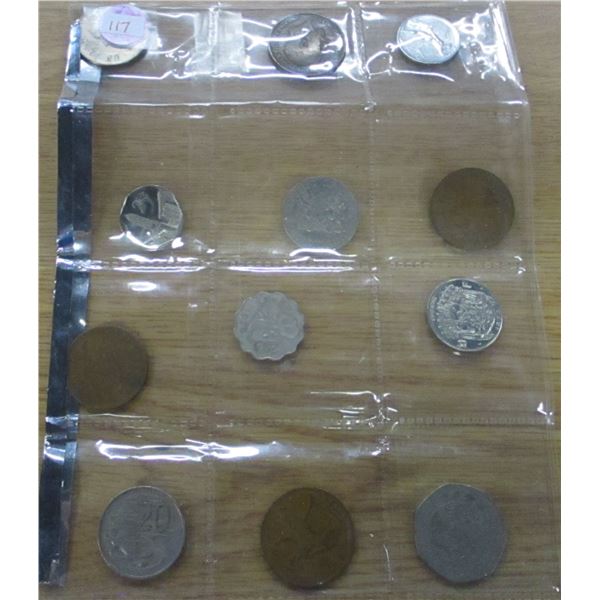 STOCK SHEET WORLD COLLECTABLE COINS