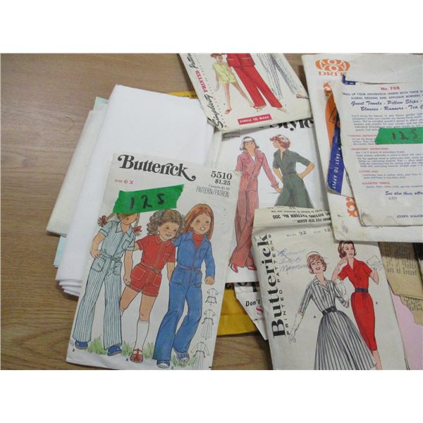 BOX C/W SEWING PATTERNS