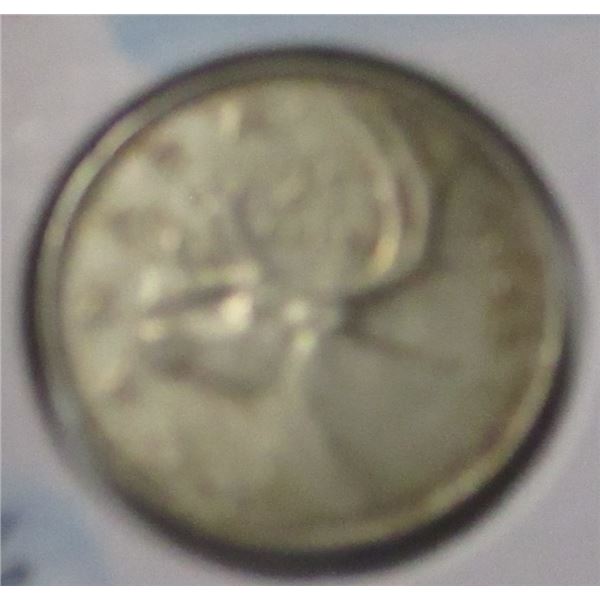 1944 CANADA KING GEORGE VI SILVER QUARTER