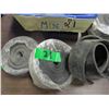 Image 4 : BIN C/W ROLLS OF RUBBER, WISK, WIRE BRUSH, ET