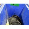 Image 8 : BIN C/W ROLLS OF RUBBER, WISK, WIRE BRUSH, ET