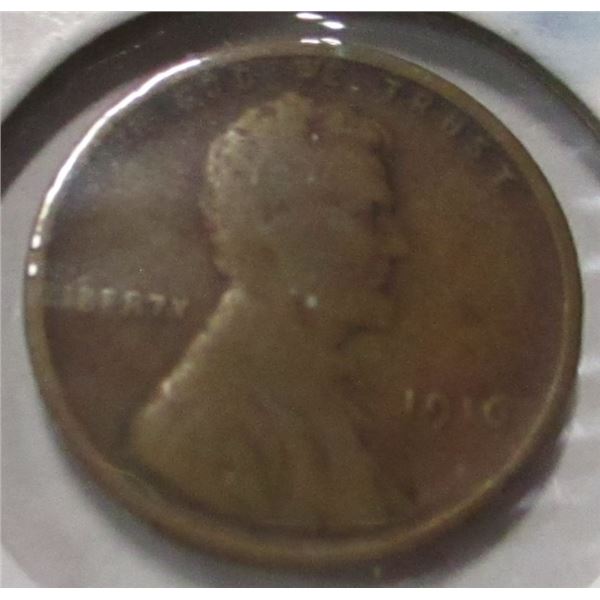 1916 LIBERTY KEY DATE USA LINCOLN LIBERTY PENNY