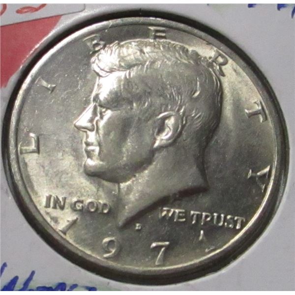 1971 USA KENNEDY HALF DOLLAR