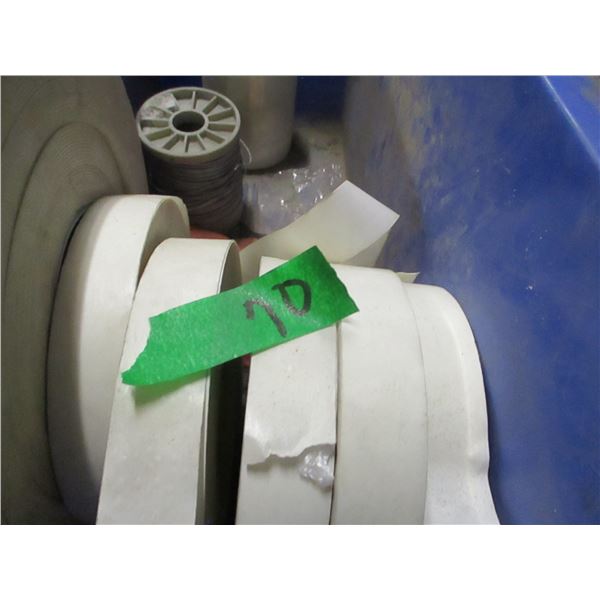 BIN C/W FLASHLITE, TAPE, MISC