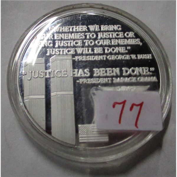2011 PROOF BOMBING OF NEW YORK WORLD CENTER COIN