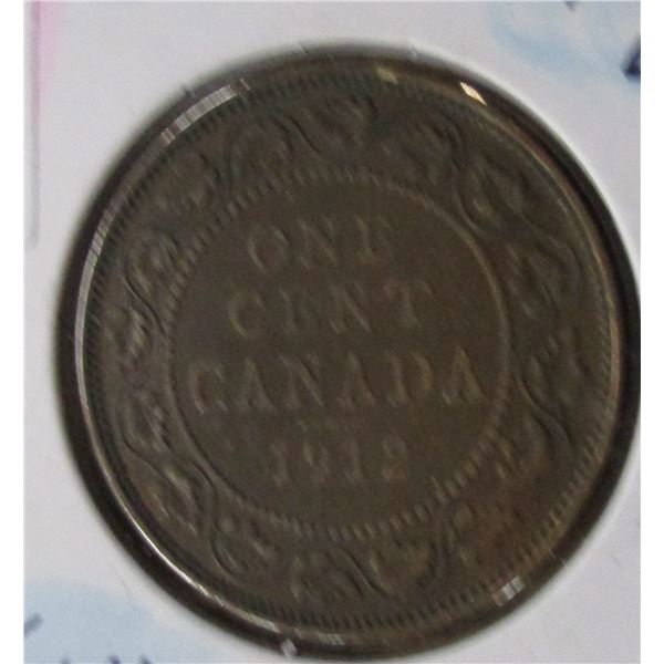 1912 CANADA KING GEORGE V LARGE PENNY