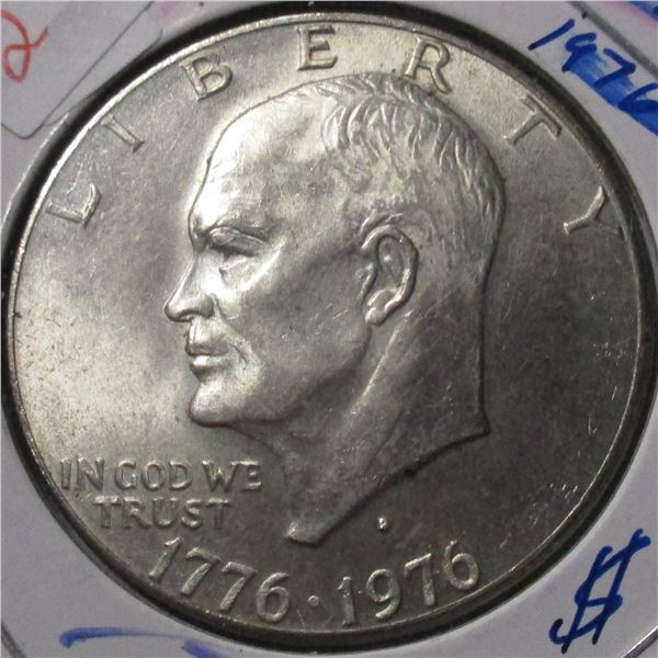 1776 - 1976 USA EISHENHOWER LIBERTY DOLLAR