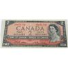 Image 1 : 1954 MODIFIED HAIR DOO LEGAL TENDER BANK OF CANADA $2 BILL