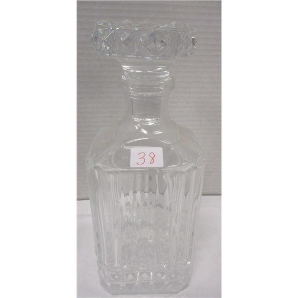COLLECTABLE:  DECANTER & LID