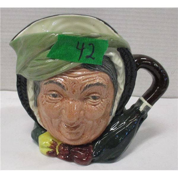 COLLECTABLE:  ROYAL DOULTON MUG "SAIREY GAMP" (APPROX. 7" HIGH)