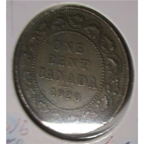 1920 CANADA KING GEORGE V LARGE PENNY