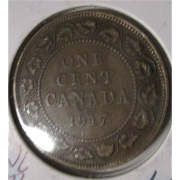 1917 CANADA KING GEORGE V LARGE PENNY