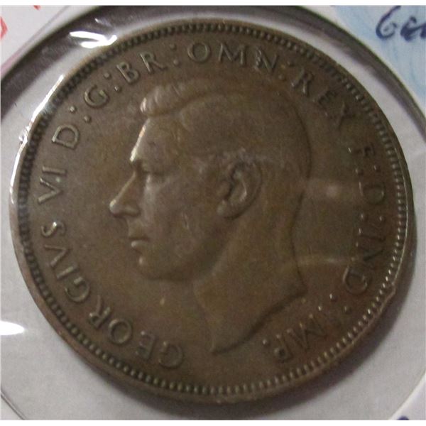 1946 KING GEORGE VI LARGE PENNY TOKEN