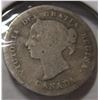 Image 2 : 1899 CANADA VICTORIAN SILVER FIVE CENT