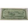 Image 2 : 1954 LAST OF BANK OF CANADA $1 BILL