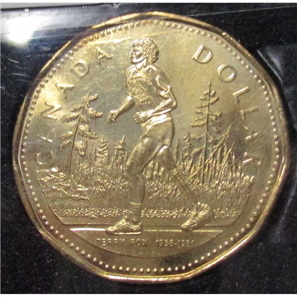 2005 TERRY FOX RUN CANADA LOONIE