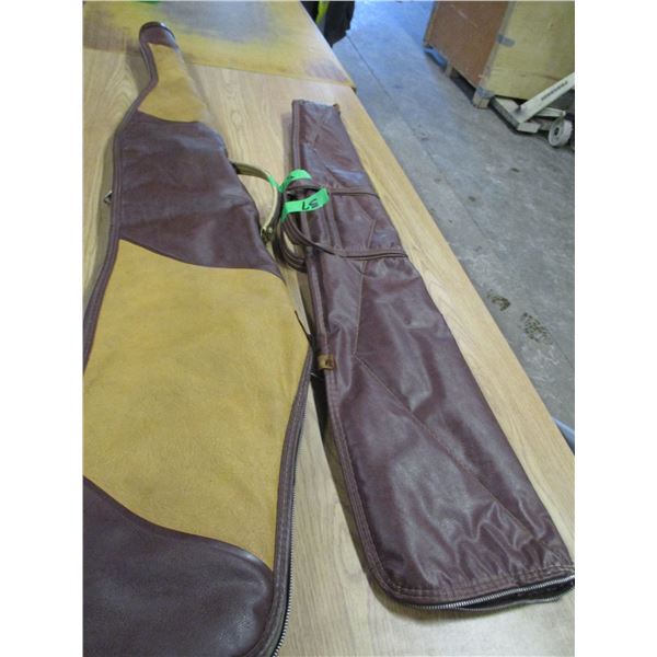 2 GUN SCABBARDS