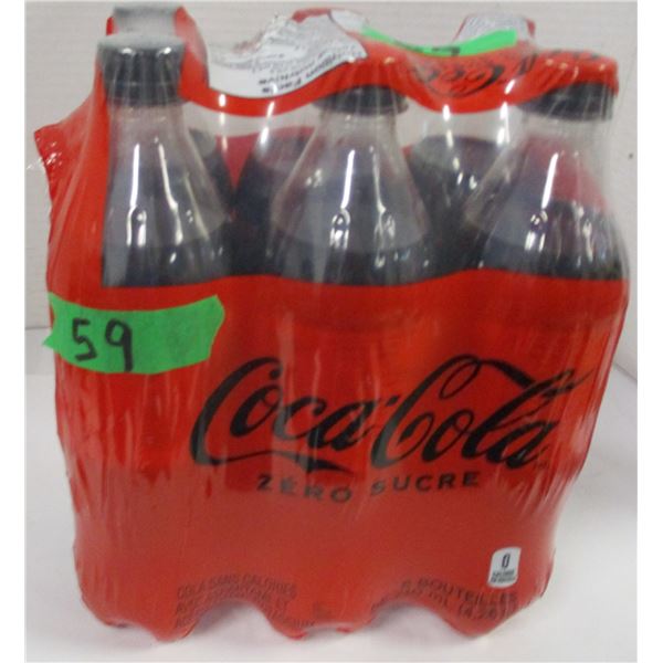 COKE ZERO (6 BOTTLES X 710 ML) - BUNDLE