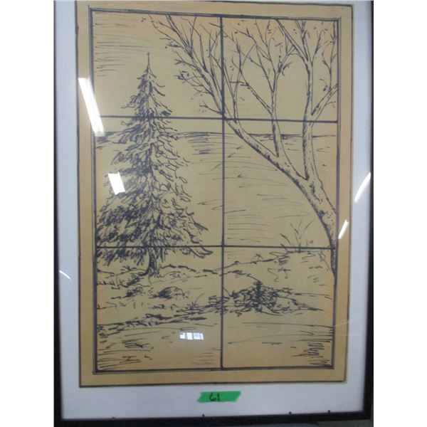3 LARGE PICTURES (APPROX. 29" X 40")