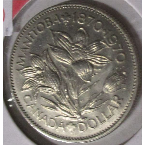 1870 - 1970 MANITOBA DOLLAR