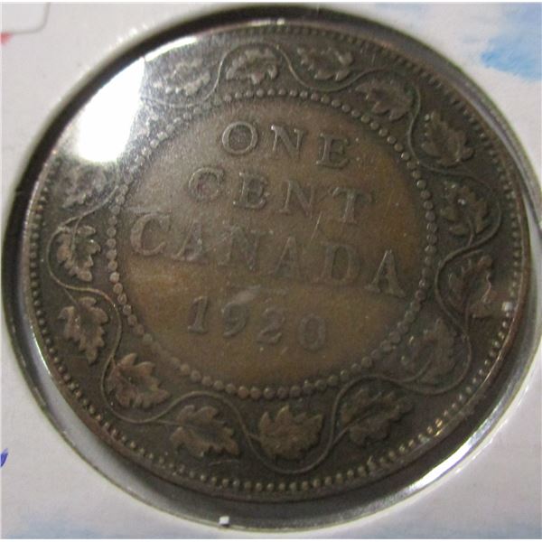 1920 CANADA KING GEORGE V LARGE PENNY
