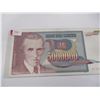 Image 7 : 1993 YUGOSLAVIA $5 MILLION BANK NOTE