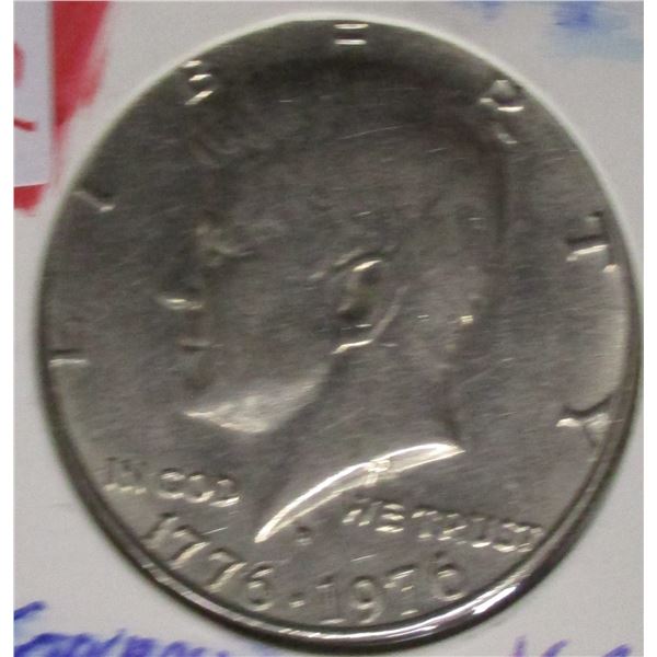 1776 - 1976 USA KENNEDY HALF DOLLAR