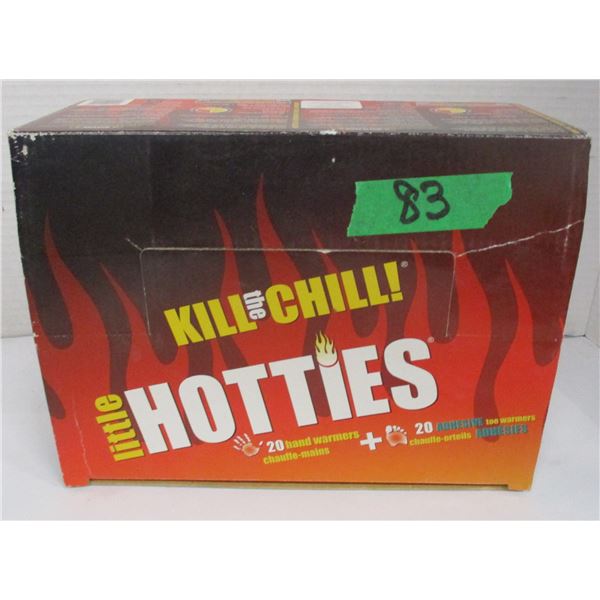 BOX C/W LITTLE HOTTIES HAND WARMERS
