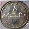 Image 1 : 1959 CANADA SILVER DOLLAR