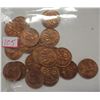 Image 1 : 1974 LOT OF 20 LAST OF CANADA PENNIES