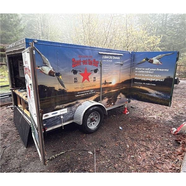 Custom-Built Mobile Pneumatic Shooting Game Trailer