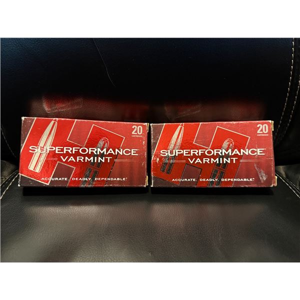 233 REM Superformance Varmint Cartridges