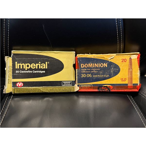 30-06 Springfield Rifle 220 GR Ammunition