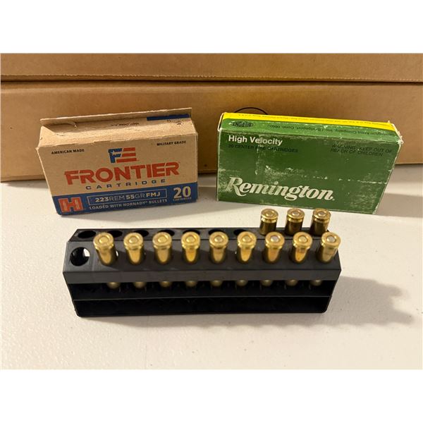 223 REM 55 GR Cartridges