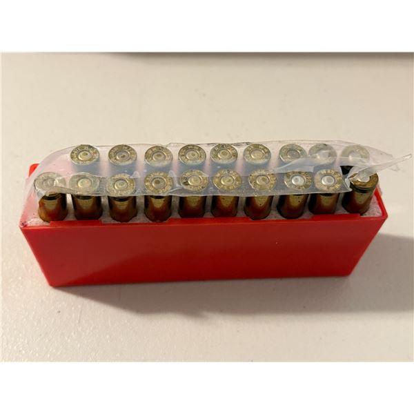 35 REM WW Super Cartridges in Plastic Case