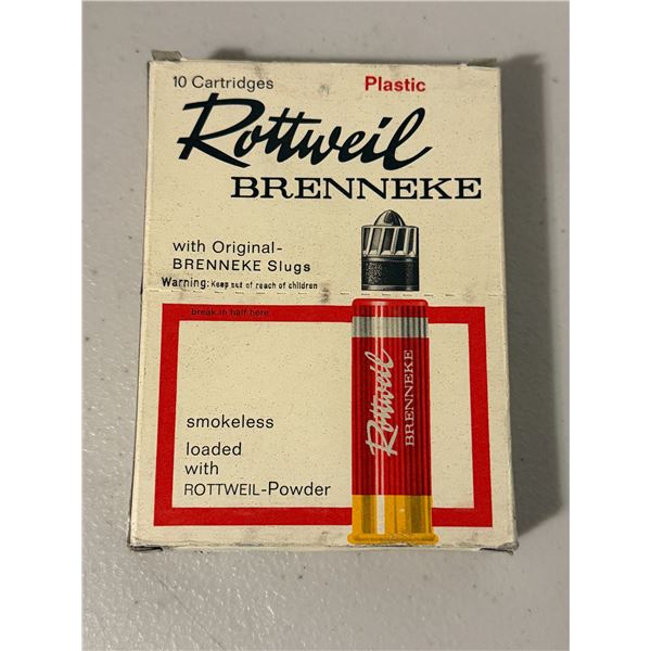 20ga 2 3/4" Rottweil Brenneke