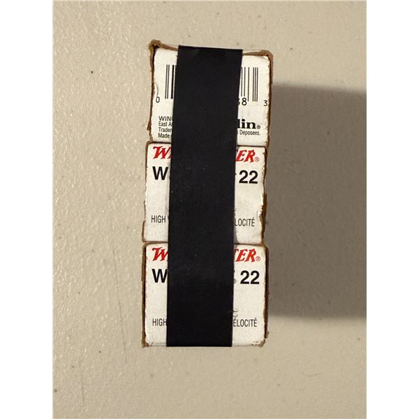 22 Winchester Wildcat High Velocity Long Rifle Cartridges