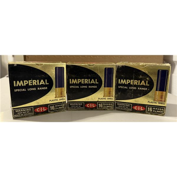 16ga 2-3/4" Imperial Special Long Range Shot Shells Size 4