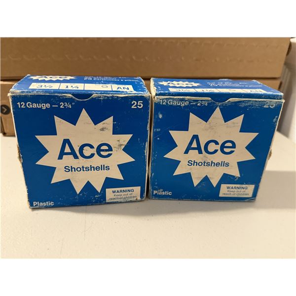 12ga 2-3/4" Ace Shellshots Size 6 Code AN